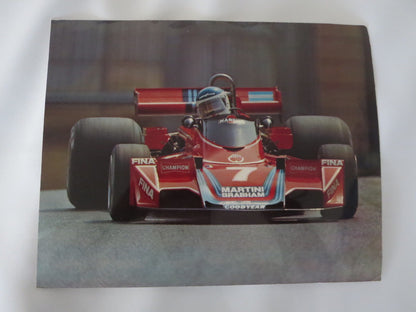 Vintage F1 Brabham Alfa Romeo Formula One Racing Car Photo Photograph Martini 