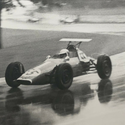 Vintage Racing Car Photo Photograph Print 