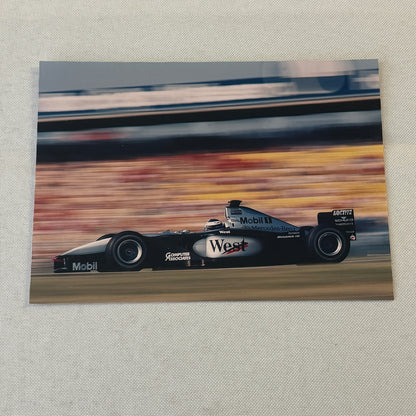 Mika Hakkinen Mercedes Benz F1 Formula One Racing Photo Lot 2x 1998 1999