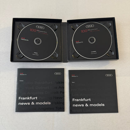 2009 Audi Factory Press Kit Photo CD Brochure Audi R8 Spyder S5 Sportback