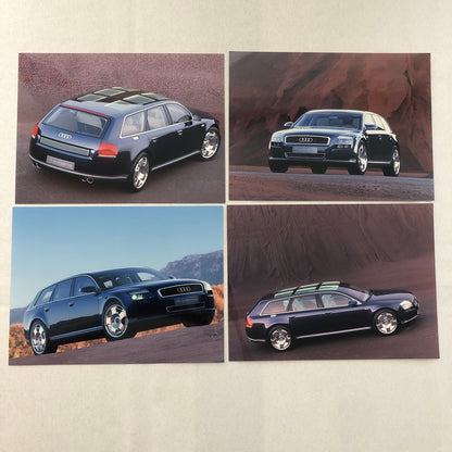 Audi Avantissimo Concept Car Station Wagon Press Kit Photo and Sketch Print Lot