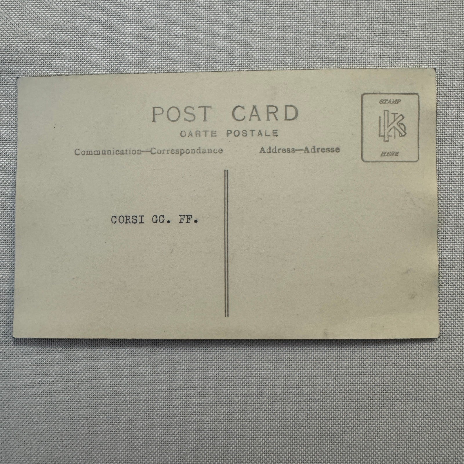 Vintage Postcard Real Photo Postcard RPPC Gas Station Shell Gas Pump Texaco Men