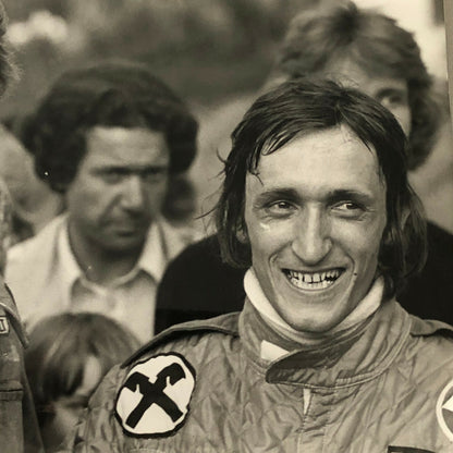 Vintage 1975 Formula 2 F2 Racing Photo Photograph Salzburgring Drivers 