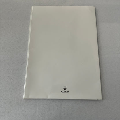 1999 Renault Clio Tech Run Car Press Kit Brochure Photos German Language