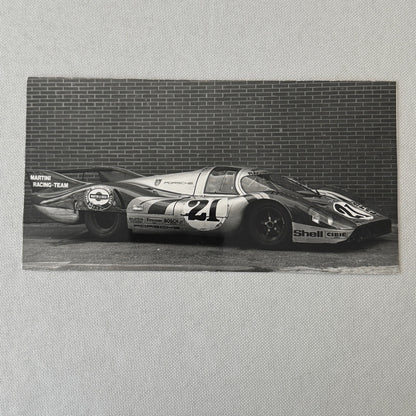 Porsche 917 Martini Racing Car Photo Photograph Print Vintage