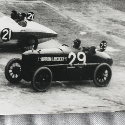 Vintage Car Racing Photo Photograph Charron Laycock AC - Modern Era Print 