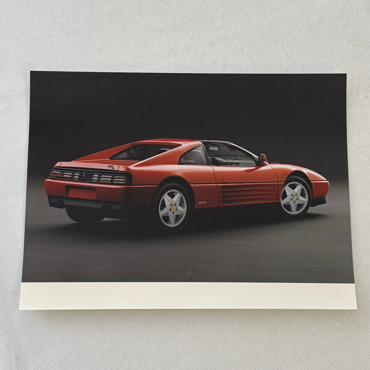 Ferrari 348 Car Factory Press Photo Photograph Print