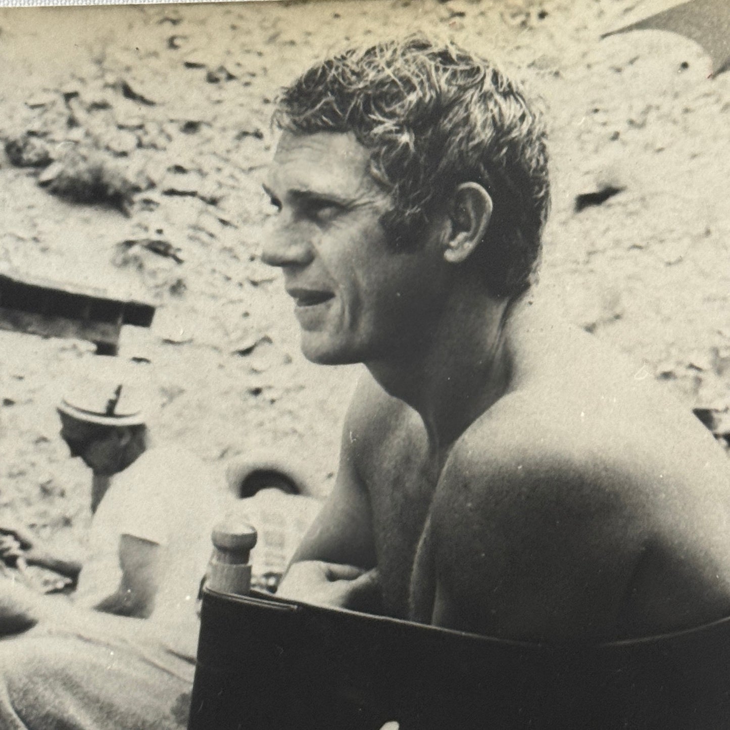 Vintage Steve McQueen Photo Actor Movie Film EFE Press Photo Photograph Print