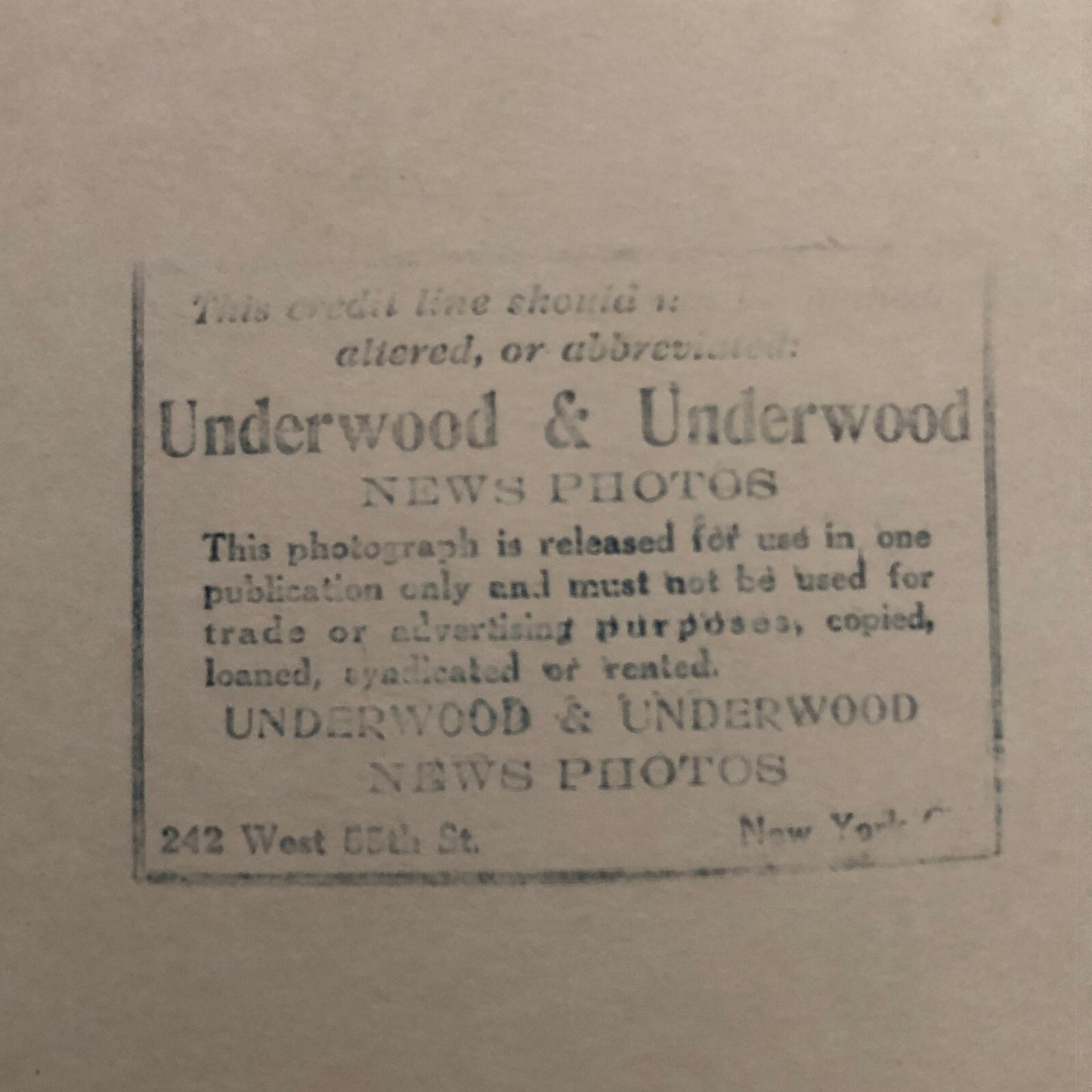 Press Photo Photograph Miami Beach Fashion Show Underwood and Underwood