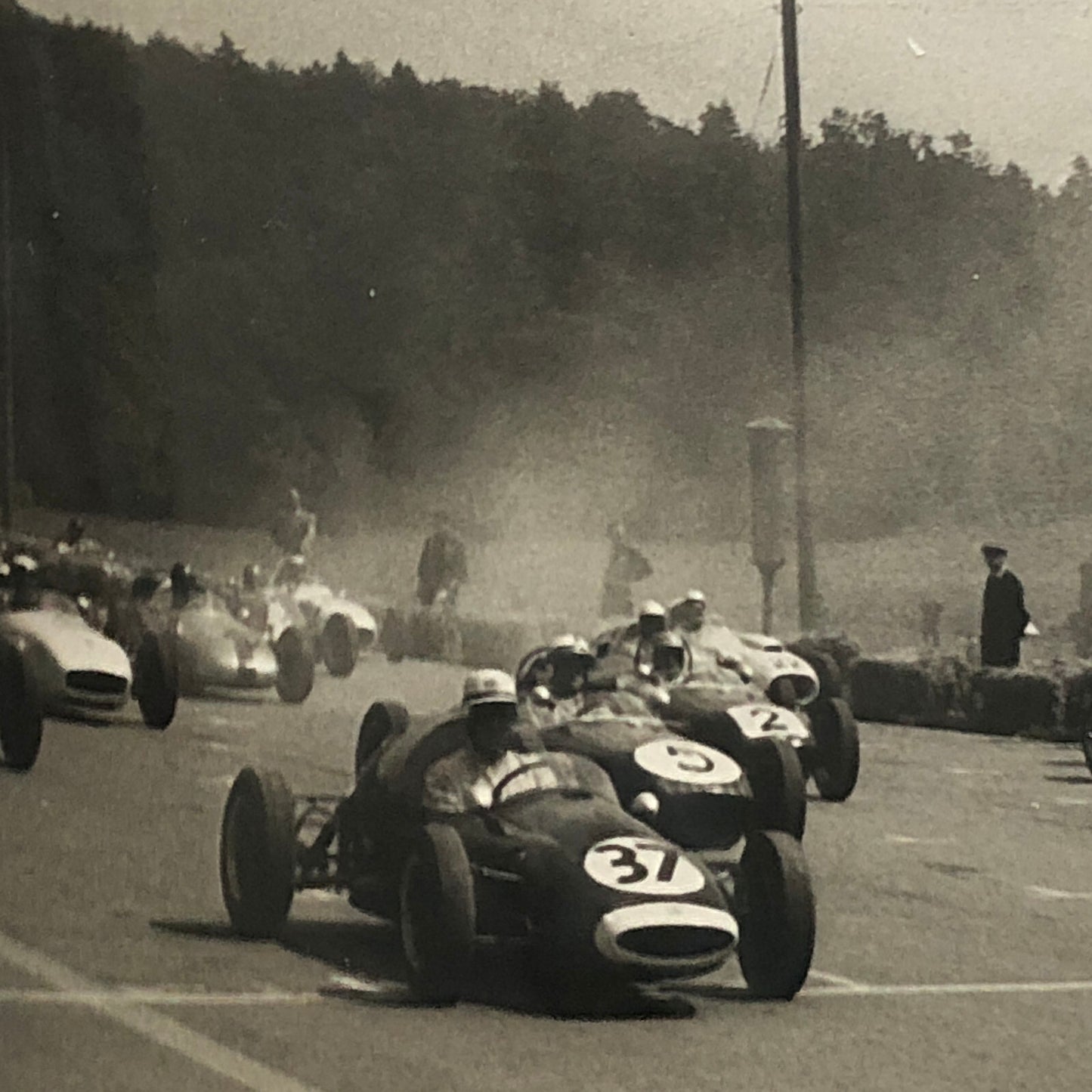 Vintage Solitude Grand Prix Racing Photo Photograph 1960