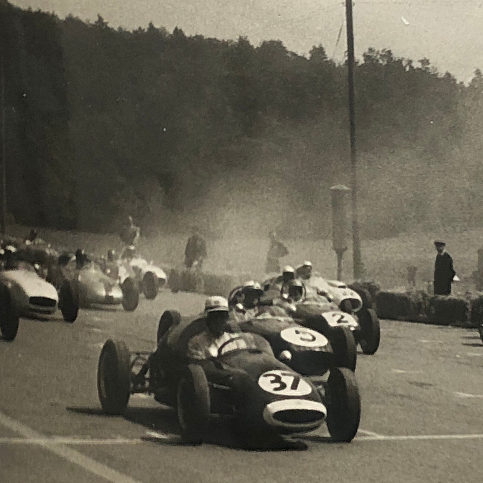 Vintage Solitude Grand Prix Racing Photo Photograph 1960
