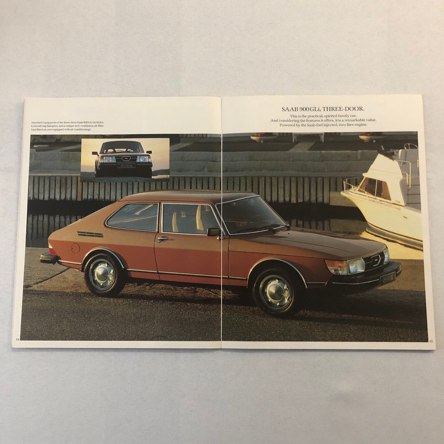 1979 Saab 900 Car Automobile Sales Brochure Catalog 900 GLi EMS GLE Turbo