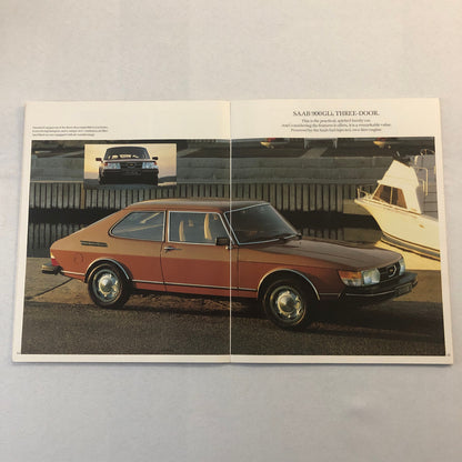 1979 Saab 900 Car Automobile Sales Brochure Catalog 900 GLi EMS GLE Turbo