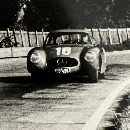 Mercedes Benz 300 SL Racing Car Photo Photograph Karl Kling 1952