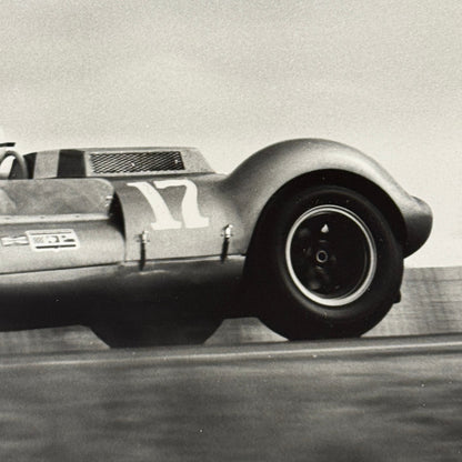 Vintage Racing Photo Roger Penske Cooper Chevy Car Motorsport MODERN PRINT