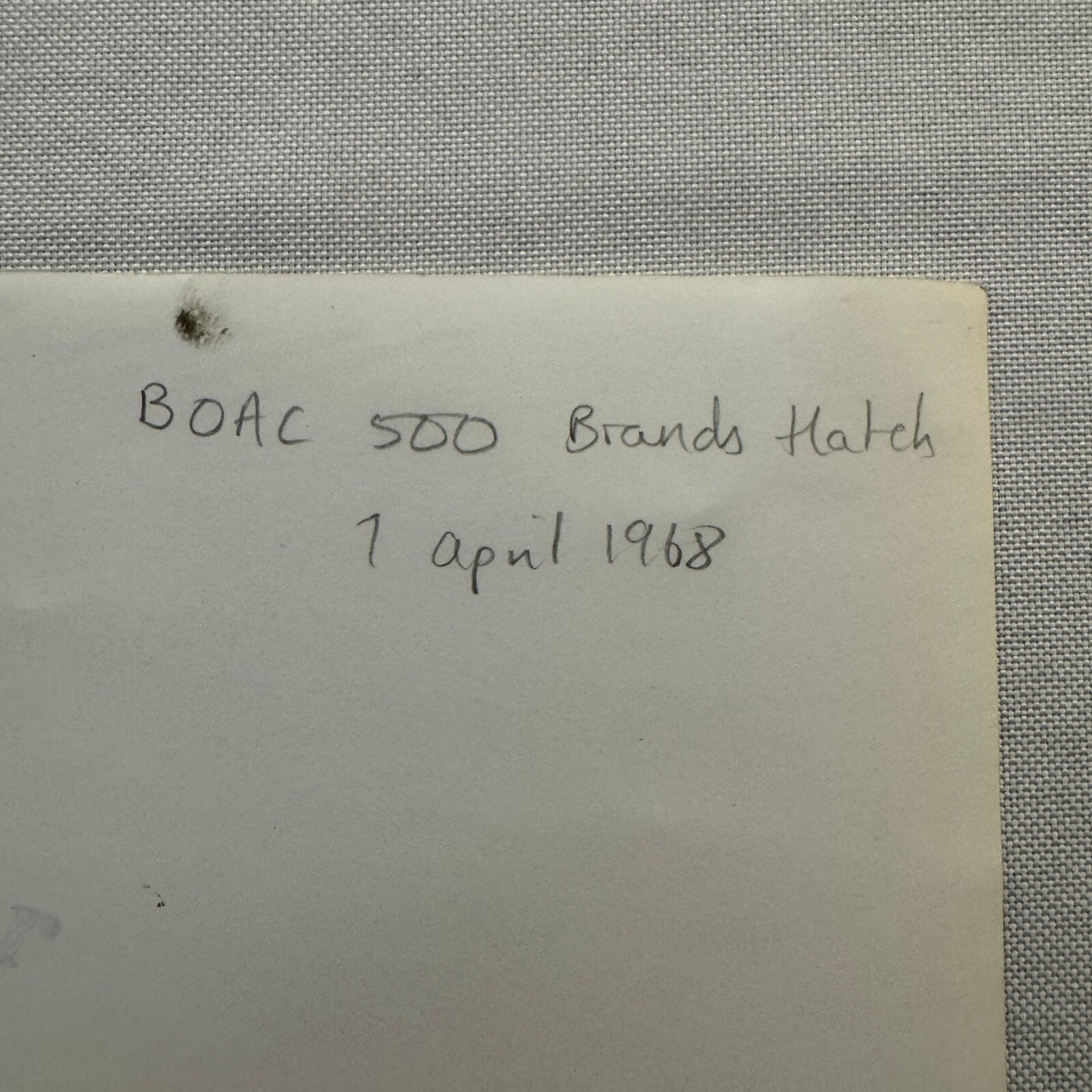 Ford GT40 and Porsche 907 Racing Cars at 1968 BOAC Brands Hatch Photo Photograph