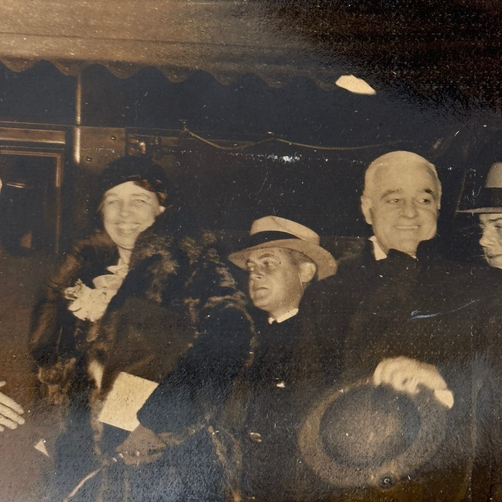 Press Photo Photograph President Franklin Roosevelt Inauguration Train 1933