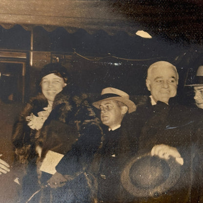Press Photo Photograph President Franklin Roosevelt Inauguration Train 1933
