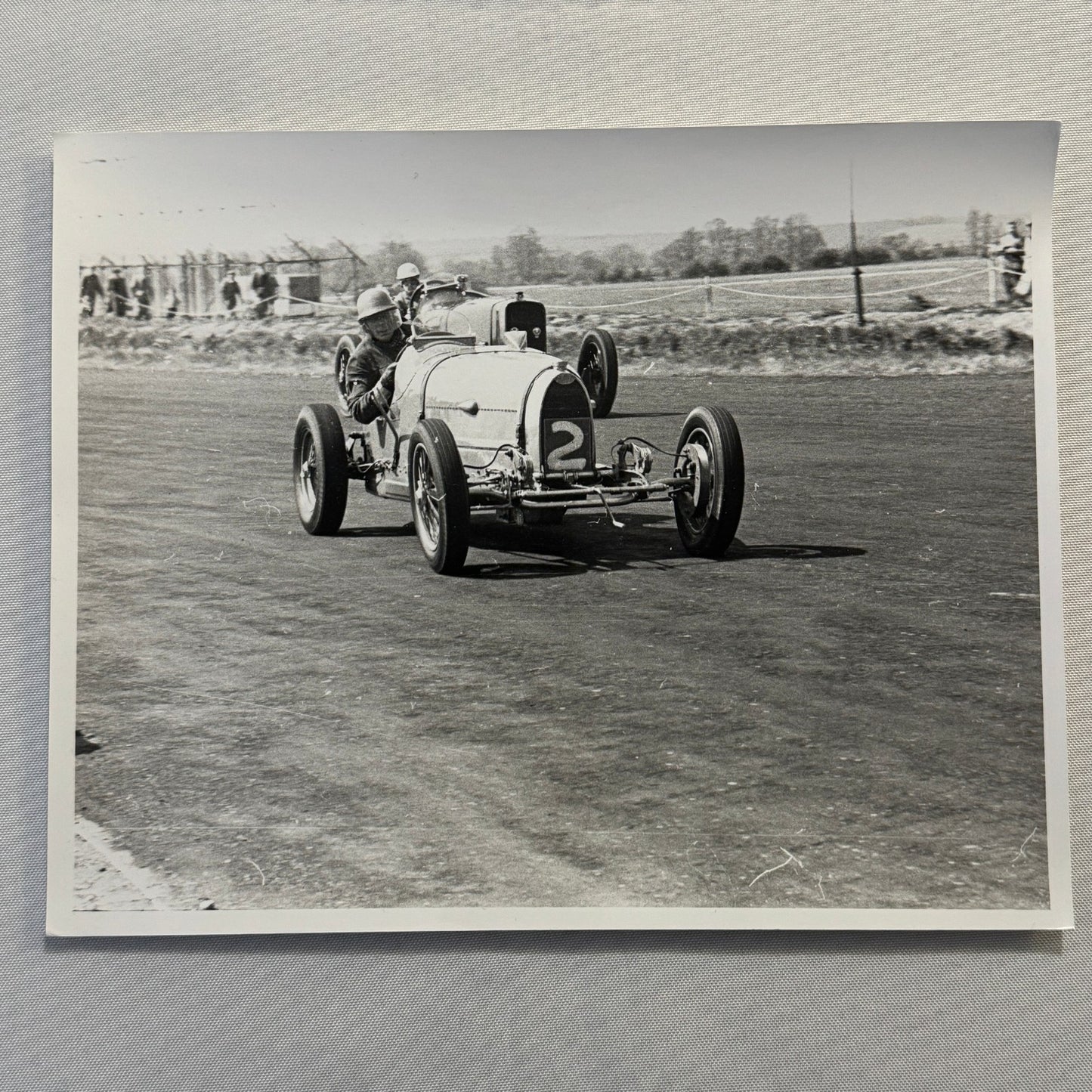 Bugatti Vintage Racing Photo Modern Print Photograph Motorsport