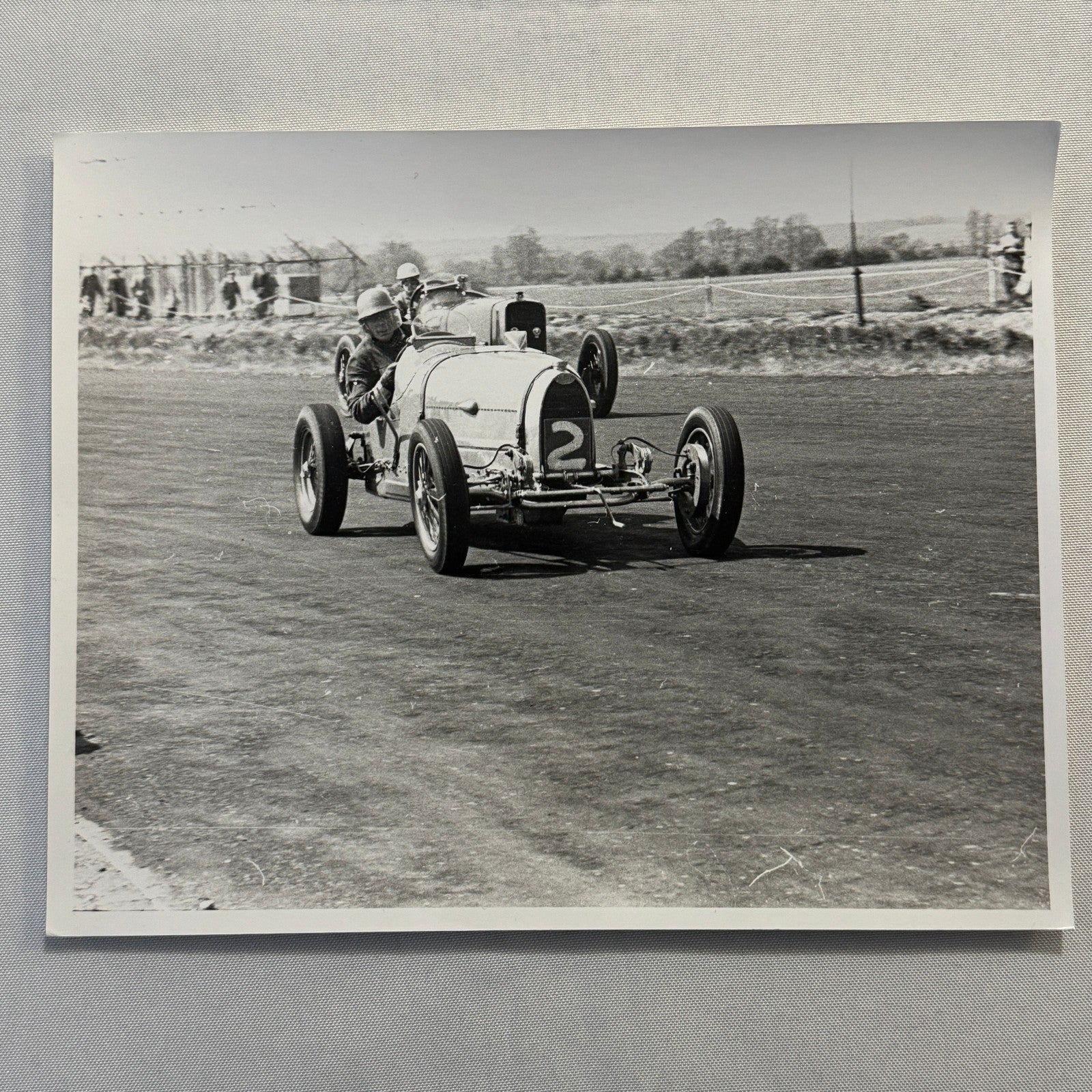 Bugatti Vintage Racing Photo Modern Print Photograph Motorsport