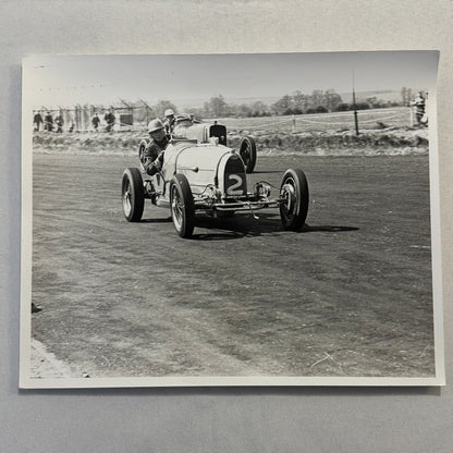 Bugatti Vintage Racing Photo Modern Print Photograph Motorsport