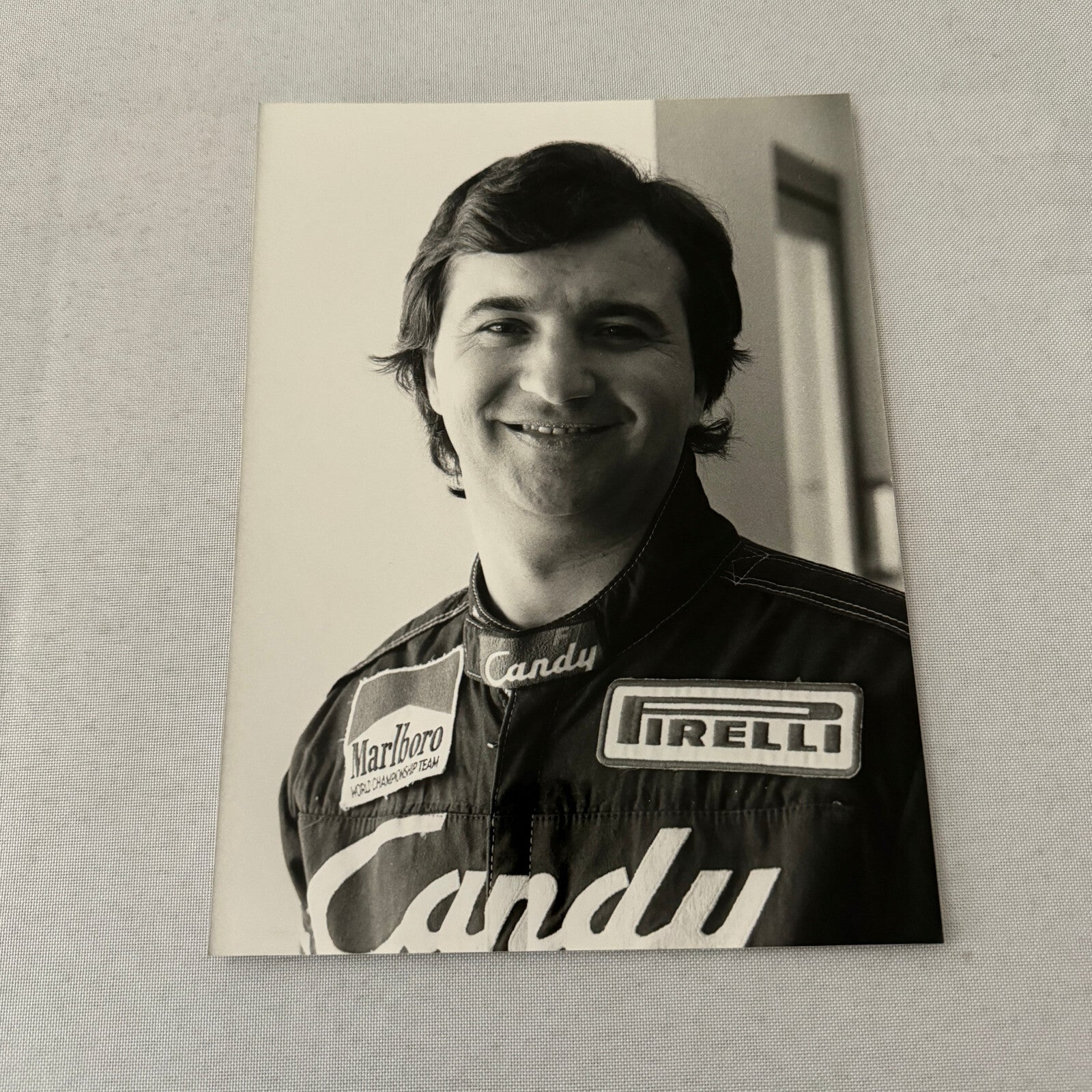 Bruno Giacomelli Racing Driver Portrait Photo Photograph Print