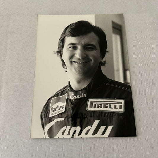 Bruno Giacomelli Racing Driver Portrait Photo Photograph Print