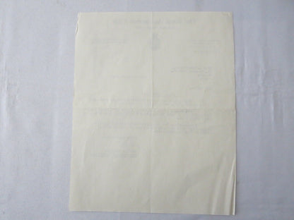 1960 Royal Automobile Club London Letter Letterhead