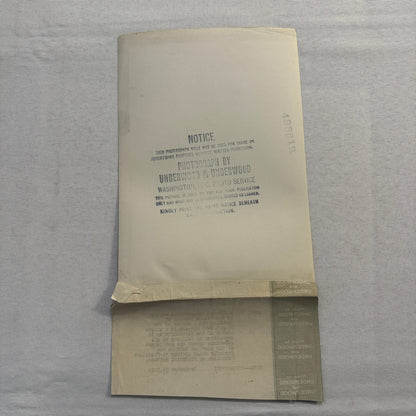 Vintage Press Photo Photograph Print French Finance American Debt 1925