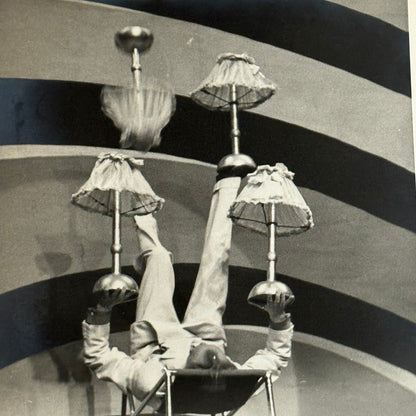 Vintage Circus Juggling Act Photo Photograph