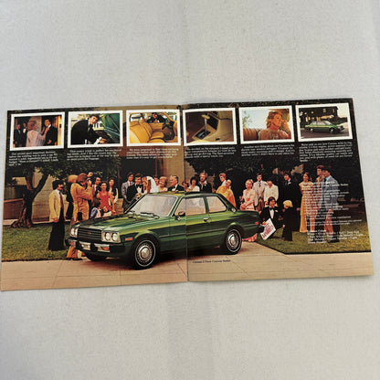1978 Toyota Corona Car Sales Brochure Catalog Custom Sedan Deluxe Wagon Luxury