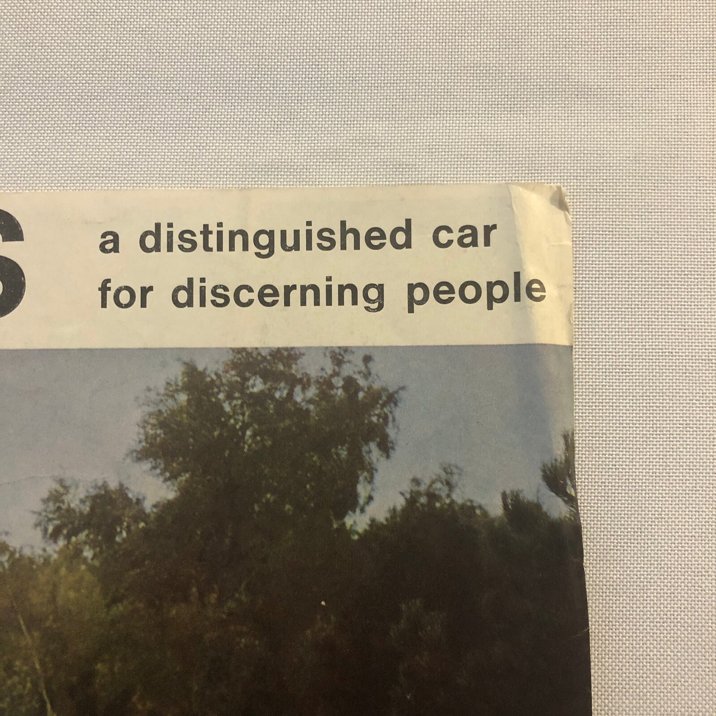 Vintage Volvo 122 S Car Automobile Sales Sheet Brochure Advertising