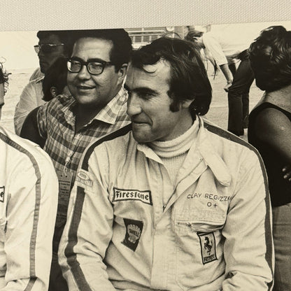 Vintage Racing Photo 1970 German Grand Prix Clay Regazzoni Jacky Ickx Motorsport
