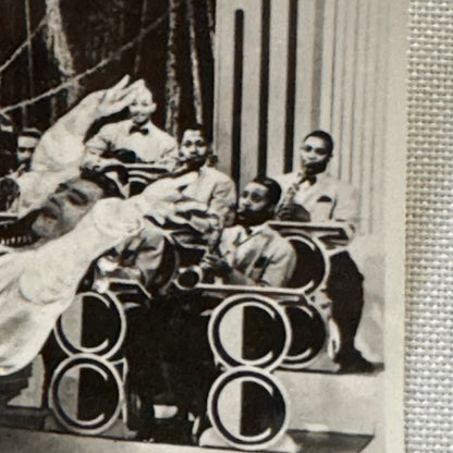 Circus Rollerskating Roller Skate Circus Act with Band Photo Photograph Vintage