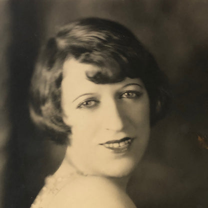 Vintage Photo Photograph Beautiful Woman Mitchell New York Actress 1929 Theater
