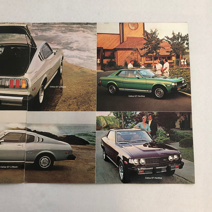 1977 Toyota Car Sales Brochure Catalog Celica Corolla Corona Pickup