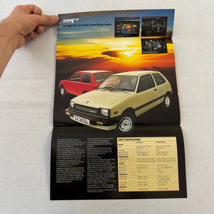 Suzuki Car Sales Brochure Catalog Swift ST90 Alto FX SJ410 1984 1985
