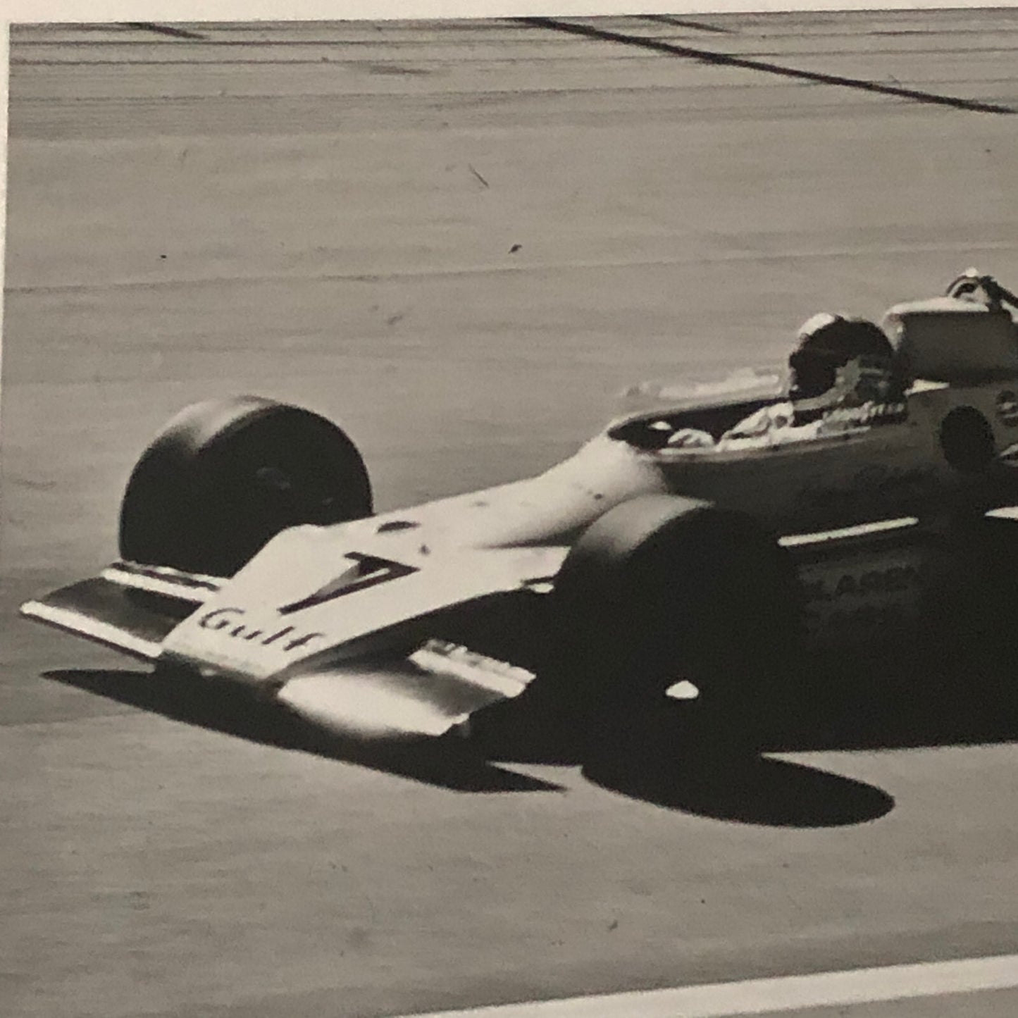 Vintage Indy Indianapolis Racing Photo Photograph Johnny Rutherford 1973 McLaren