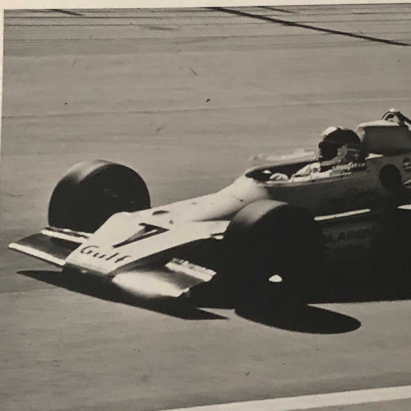 Vintage Indy Indianapolis Racing Photo Photograph Johnny Rutherford 1973 McLaren