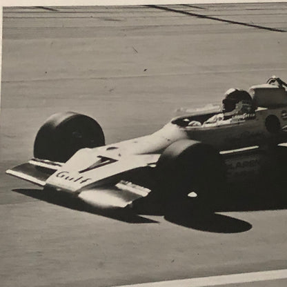 Vintage Indy Indianapolis Racing Photo Photograph Johnny Rutherford 1973 McLaren