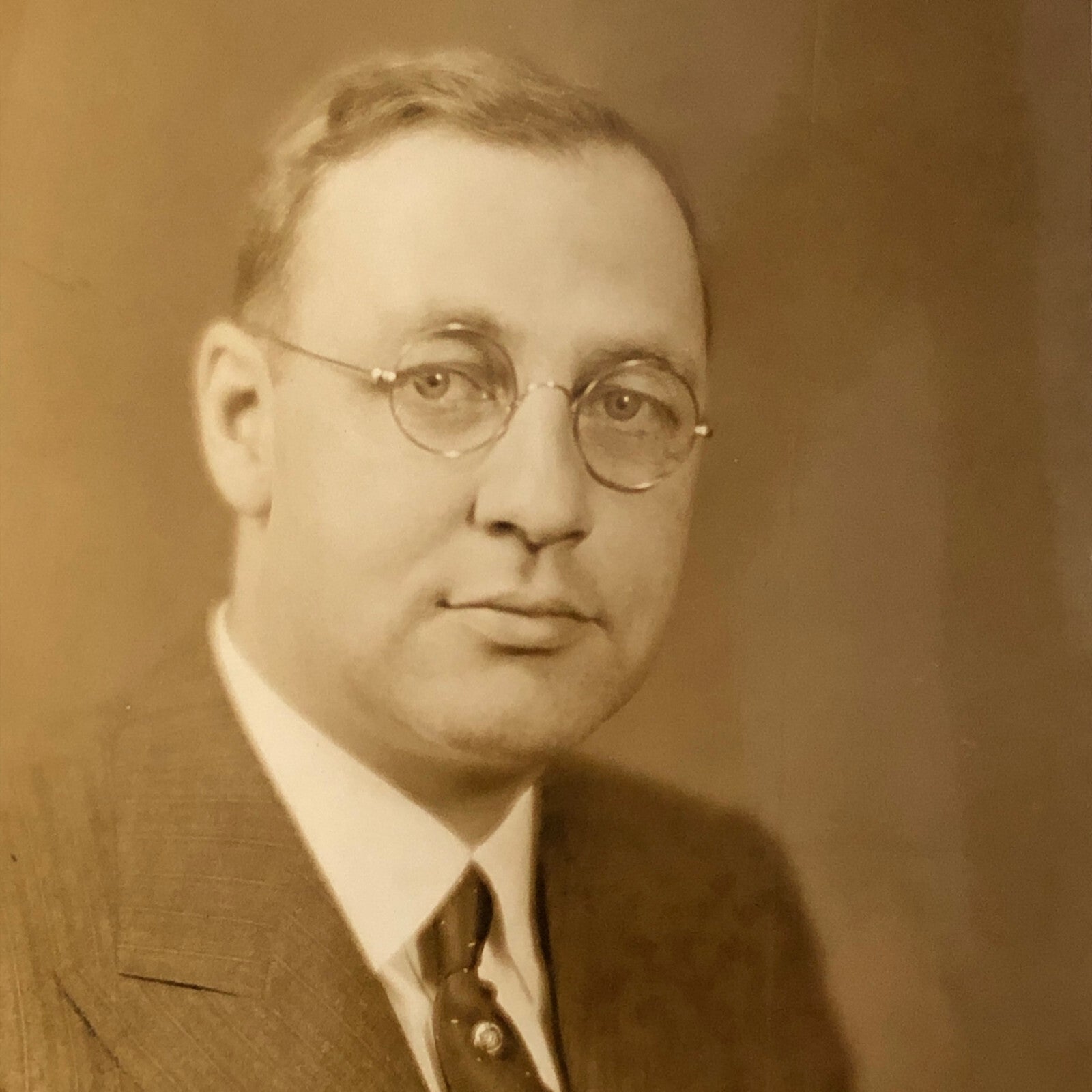 Press Photograph Photo Albert L Deane President Roosevelt Job Insurance 1933