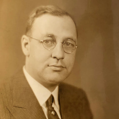 Press Photograph Photo Albert L Deane President Roosevelt Job Insurance 1933