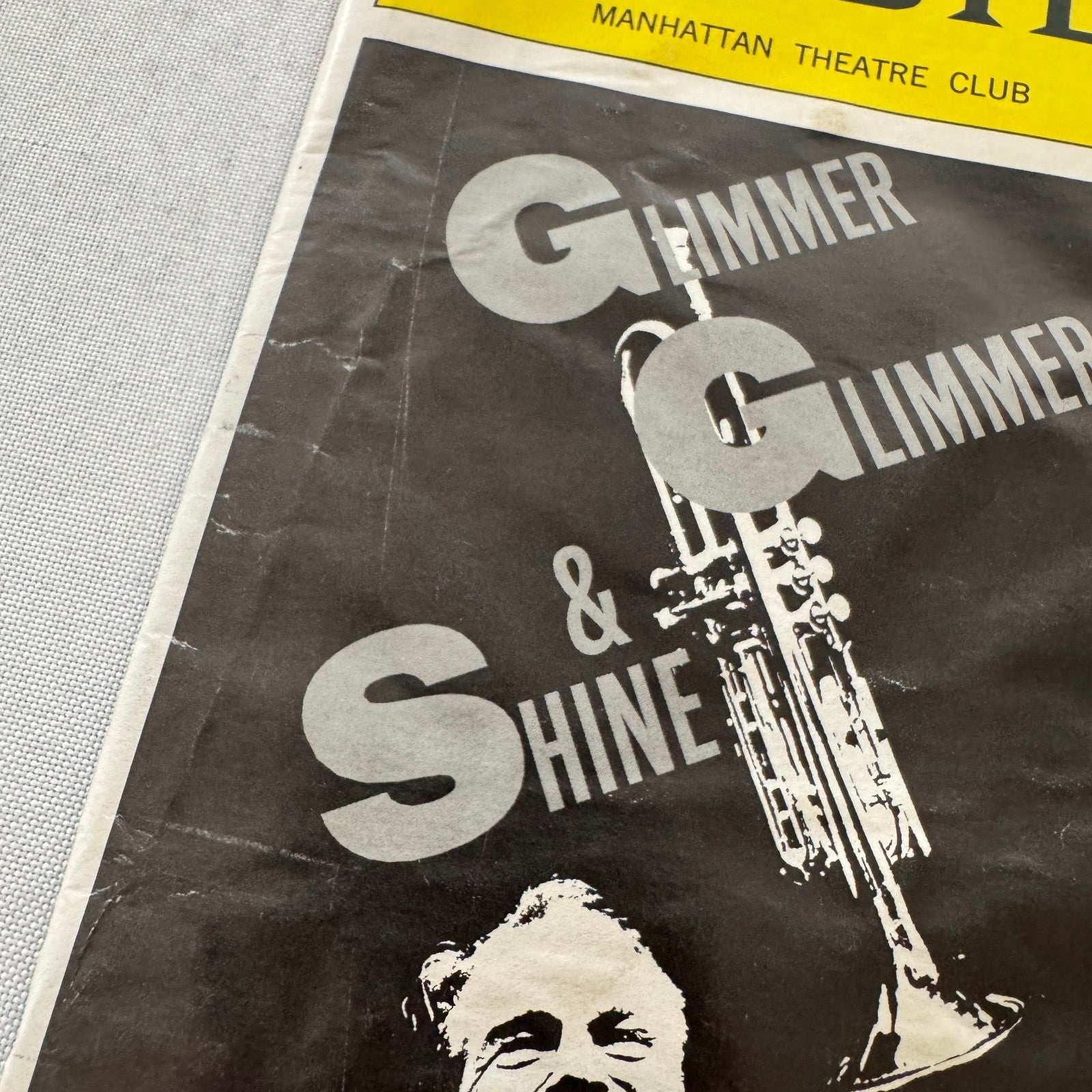 Glimmer Glimmer and Shine Cast Signed Theater Playbill Autographed Signature