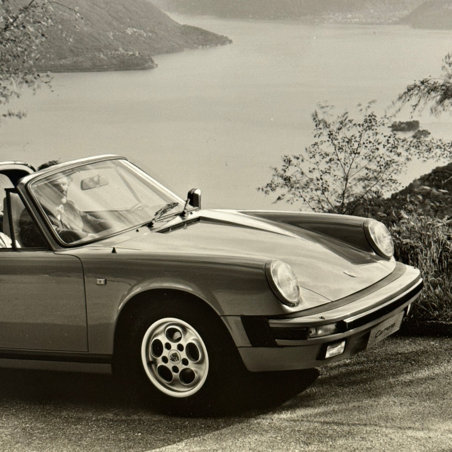 Porsche 911 Carrera Targa Car Factory Press Photo Photograph Werkfoto German