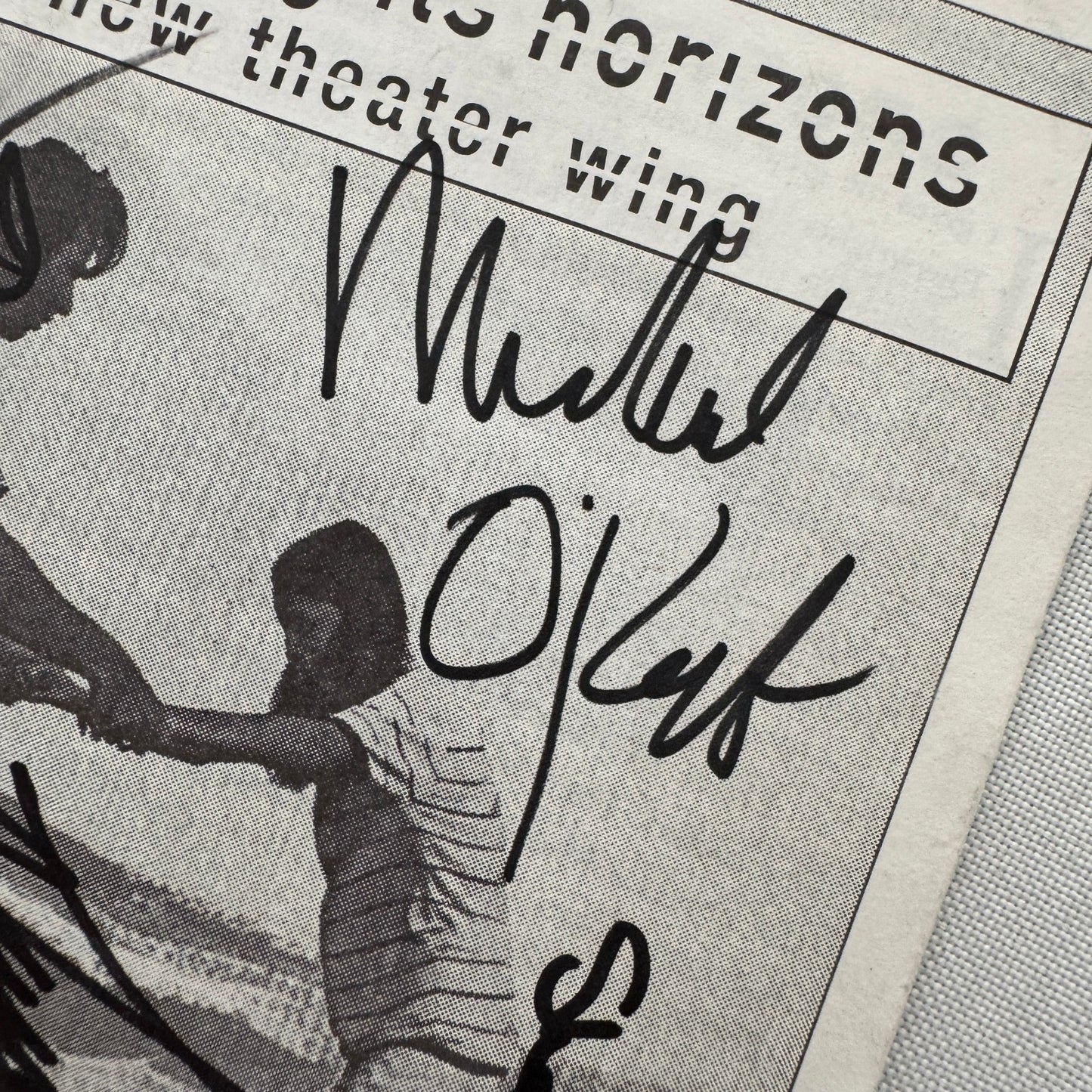 The Young Girl and the Monsoon Cast Signed Program Playbill 5x Signatures