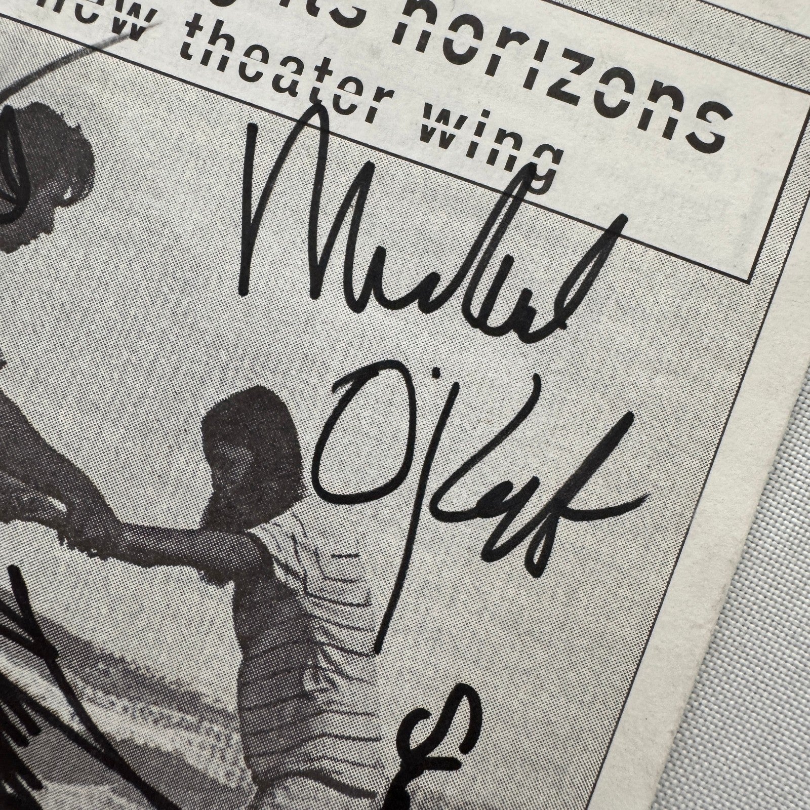 The Young Girl and the Monsoon Cast Signed Program Playbill 5x Signatures