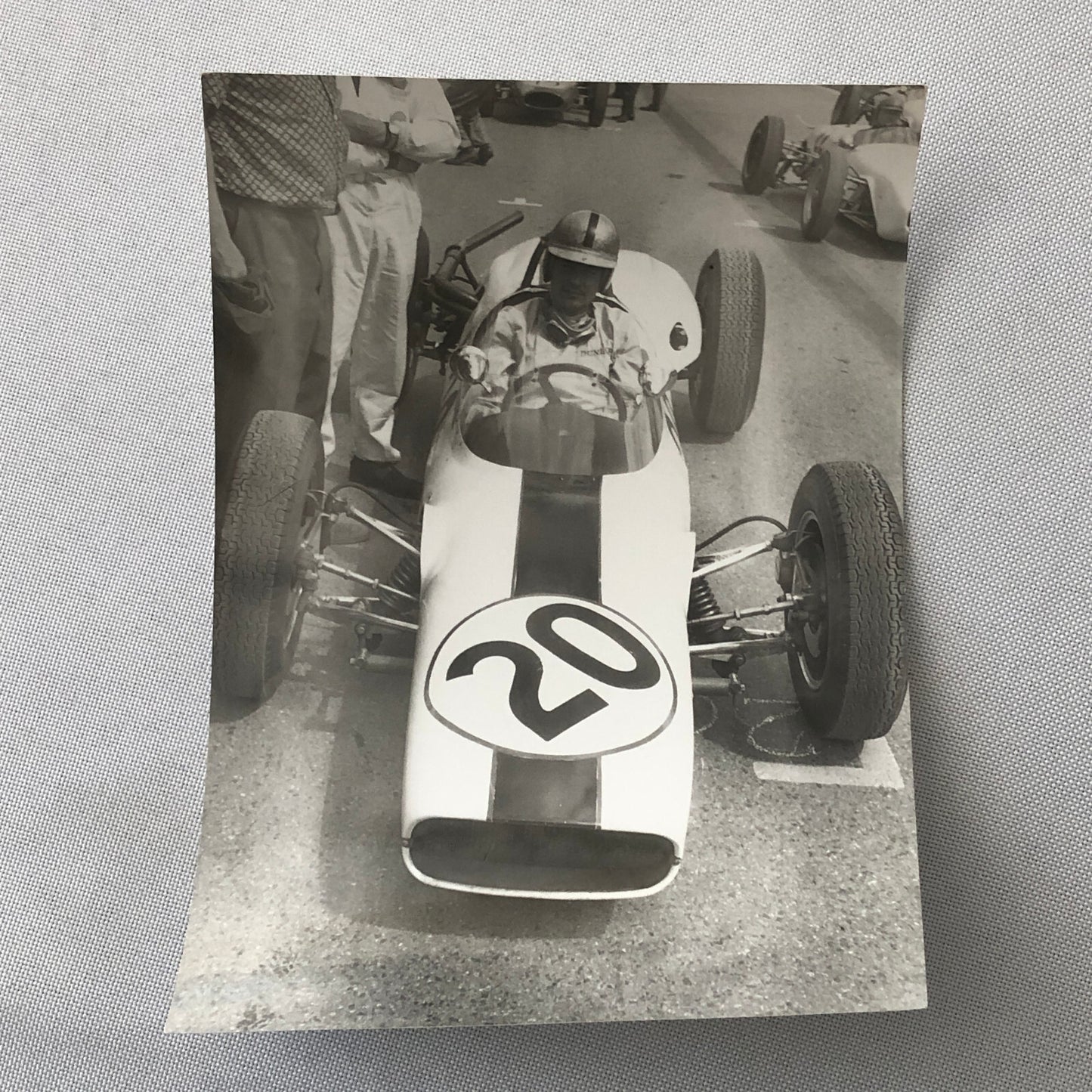 Vintage Solitude Grand Prix Racing Photo Photograph Bruce McLaren Car ?