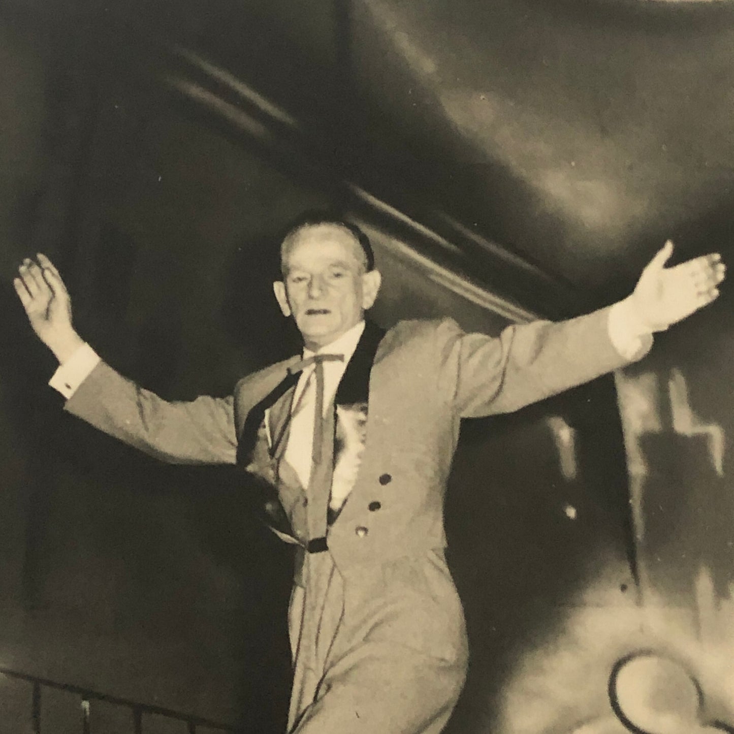 Circus Performer Vintage Photo Photograph Bicycle Balancing Act Berlin Germany