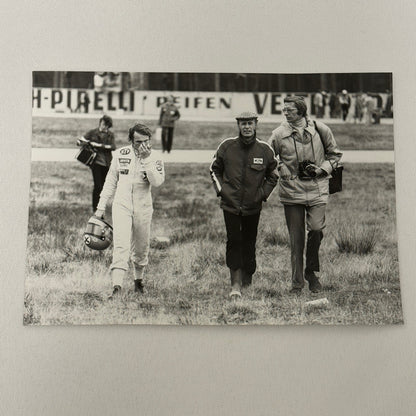 Vintage Racing Photo Niki Lauda Michael Kranefuss 1972 Hockenheim F2 Motorsport