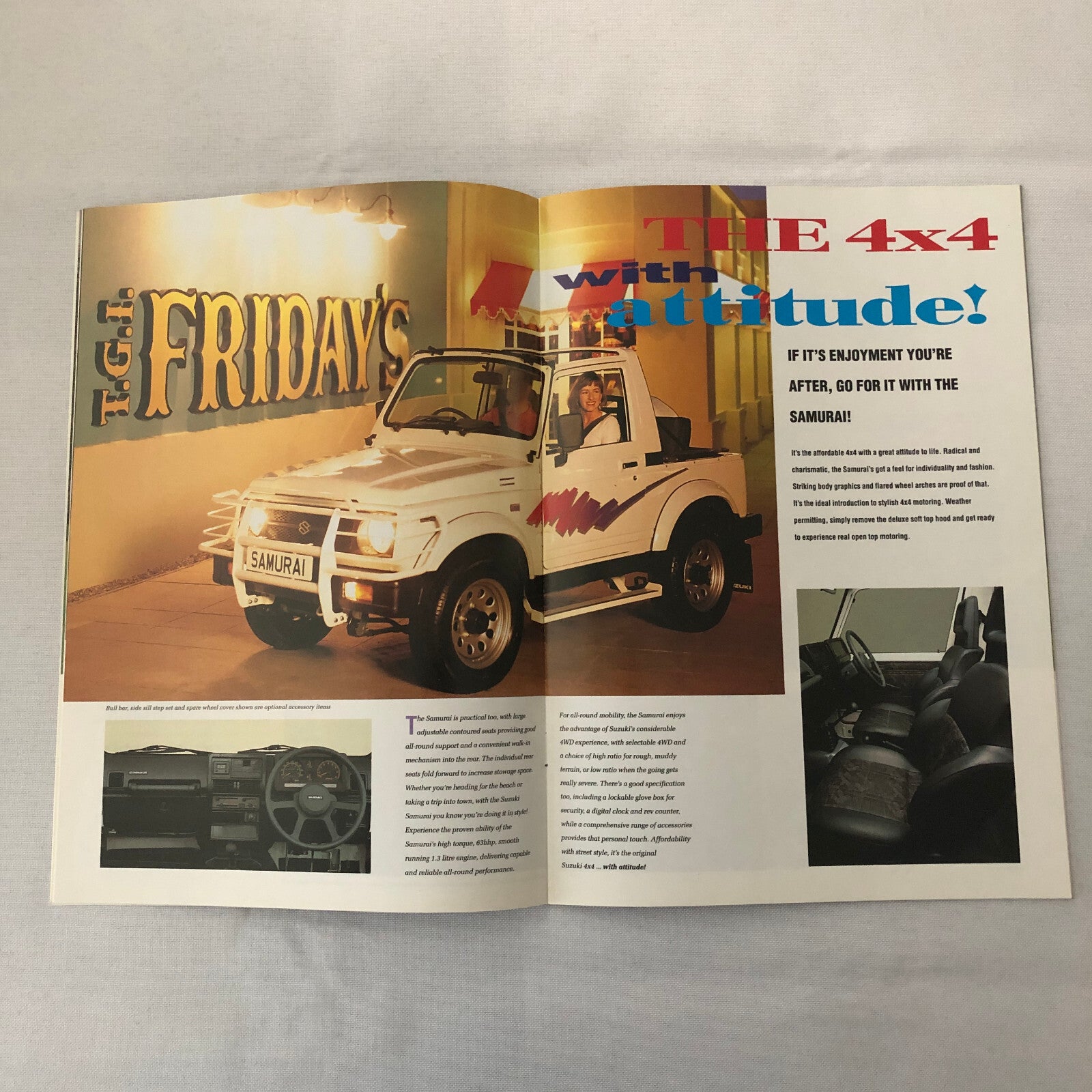 1994 Suzuki Sales Brochure Catalog Capuccino Vitara Swift Samurai Supercarry